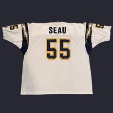 Vintage Champion San Diego Chargers Junior Seau Jersey Men’s Size 3X 90s LA NFL