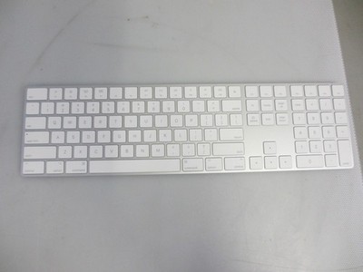 Apple Magic Wireless Keyboard A1843 Silver White Thin Numeric