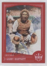 2018 Panini Diamond Kings Red Frame Gabby Hartnett #32 HOF 14md