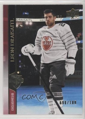 2020-21 Upper Deck Extended Series UD Exclusives 90/100 Leon Draisaitl #677 0w09