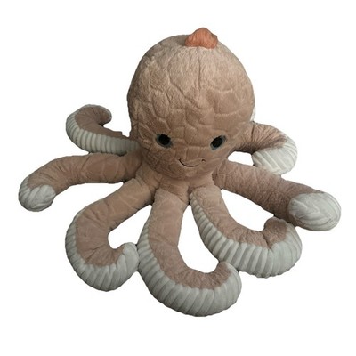 Octopus Plush XL 36'' Giant Jumbo Pink Stuffed Animal - Big Dot Eyes