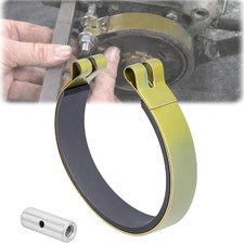 4-Inch Go Kart Brake Band Kit, 7/8-Inch Wide Steel Band with Brake Pin