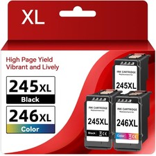PG-245XL CL-246XL Ink Cartridge for Canon 245 Pixma MG2522 TS3122 TR4520 MG2520