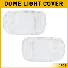 L&R Interior Overhead Dome Light Cover Clear Fit 2003-09 Dodge Ram 2500 3500