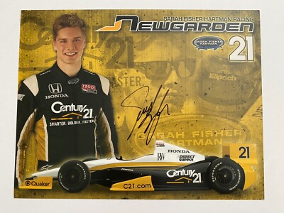 Josef Newgarden Signed Hero Card Indycar Century 21 Indy 500 | eBay