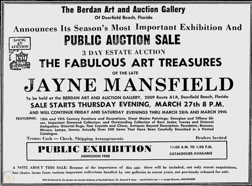 Jayne Mansfield Owned & Worn Orange Silk crepe dress from Estate - Picture 2 of 13