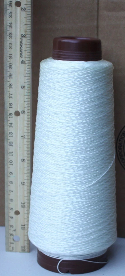 Heavy Duty 100% Nylon Thread white color for sewing leather & Others. - Image 4 of 4
