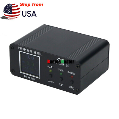 CQV-SWR120 Digital SWR & Power Meter 1.8MHz-54MHz w/ Colour LCD&Type-C Interface