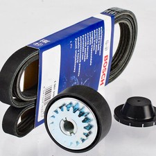 BOSCH 5PK884 Keilrippenriemen + Rolle für CLIO I II KANGOO TWINGO 1.1 1.2