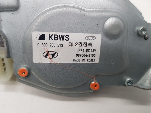 2022 HYUNDAI TUCSON MK4 NX4 REAR TAILGATE WIPER MOTOR OEM 98700-N9100 0390205513 - Picture 9 of 9