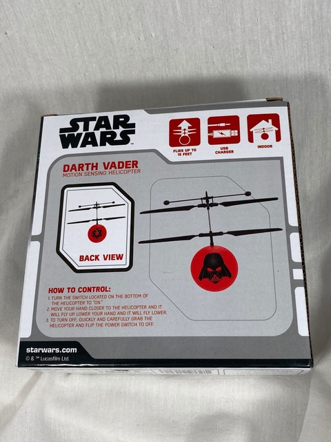 Disney Star Wars Darth Vader Yoda Motion Sensing Helicopter Flying Ball for sale online | eBay