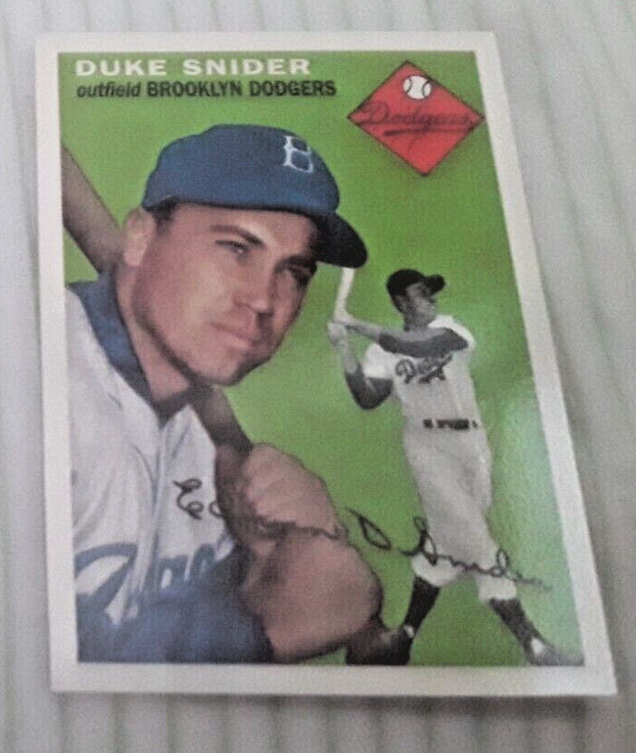 1994 TOPPS 1954 Topps Archives BROOKLYN DODGERS-DUKE SNIDER