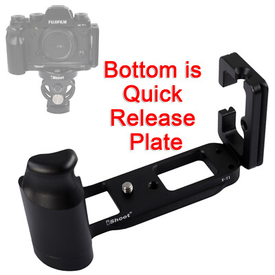 Separable Quick Release Plate/Camera Bracket Grip for AS Ball Head&Fujifilm X-T1