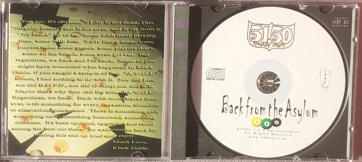 51.50 Illegally Insane - Back From The Asylum