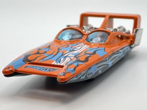 Hot Wheels  H2GO Boat Racer Orange 1:64 Diecast No Packaging 2012 - Picture 1 of 11