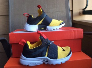 nike presto extreme yellow running shoes