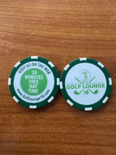 Golf Lounge 18 - 30 minute bay time voucher x2! Golf Simulator MA NY CT 1 Hour