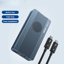 40Gbps USB4.0 SSD Enclosure Thunderbolt SSD Case Compatible with USB 3.2/3.1/3.0