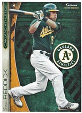 JOSH REDDICK OAKLAND ATHLETICS A's FATHEAD TRADEABLES REMOVABLE STICKER 2013 #21
