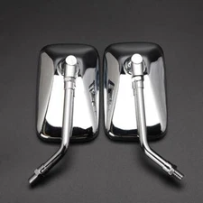 For Honda Shadow Spirit VT 750 1100 VTX1300 VTX1800 Chrome Motorcycle Mirrors DM