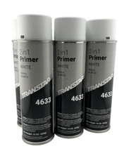 Transtar 4633 - 2 In 1 Primer - White 15oz. - 6 Cans - Free Shipping