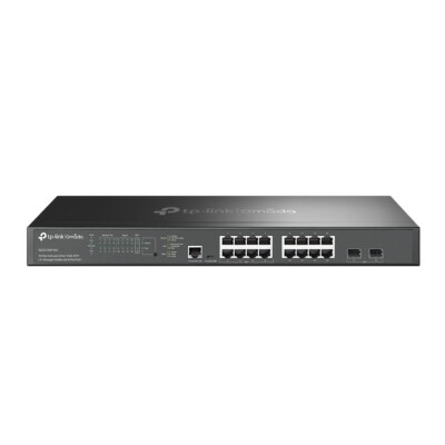 TP-Link Omada 16 Port Multi-Gig 2.5G PoE Switch 2x10GE SFP Port