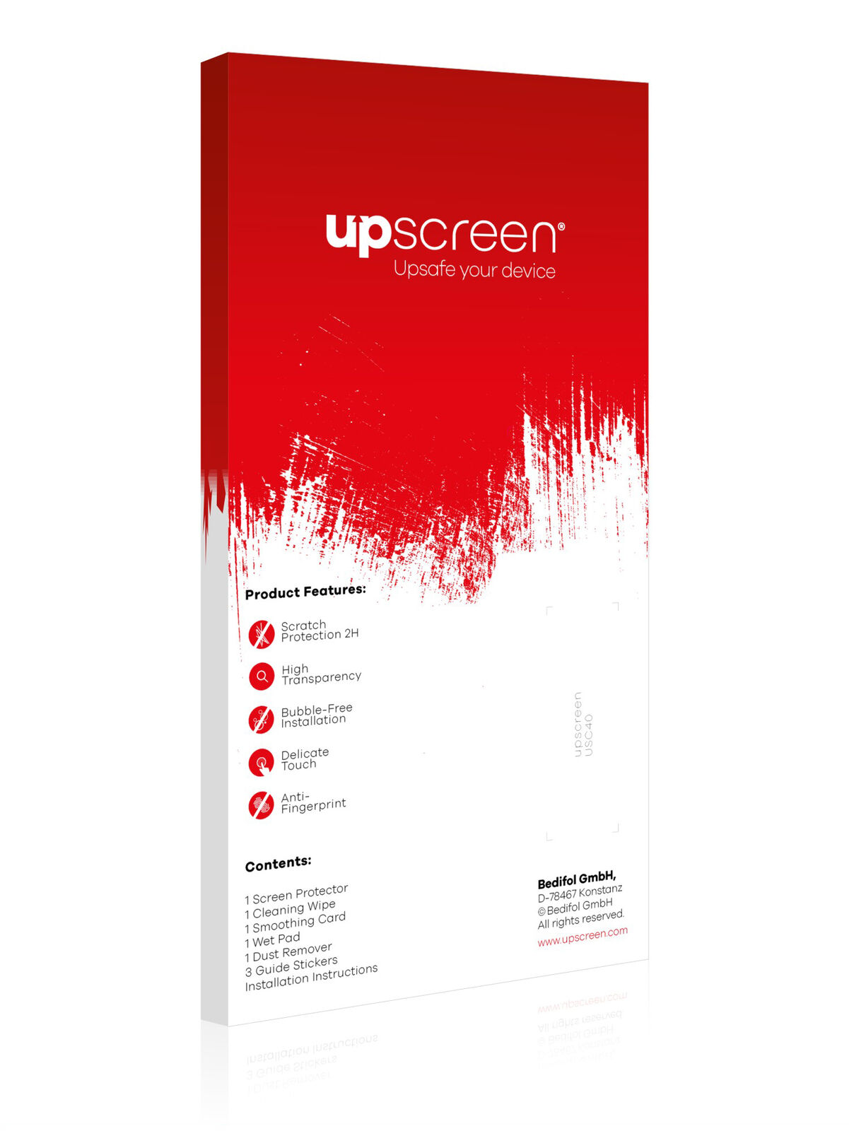 upscreen Schutz Folie für Sigma EF 610 DG Super Kratzfest Anti Fingerprint Klar