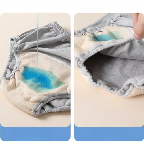 1PC Adult Incontinence Cloth Diaper Pants Reusable Waterproof Urine Leak-Proof - Picture 7 of 23