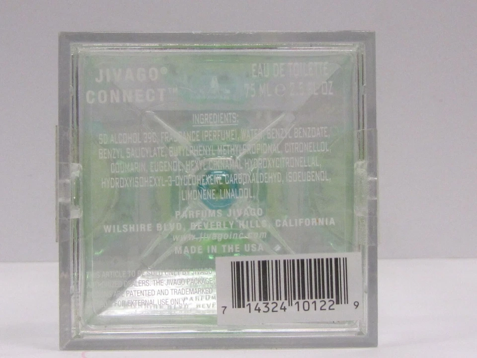 Jivago Connect por Jivago para mujer 2,5 OZ eau de toilette spray nuevo en caja Foto 3 de 3