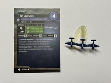 TBF Avenger Axis  Allies War at Sea Task Force 20/60 Common Torpedo Bomber