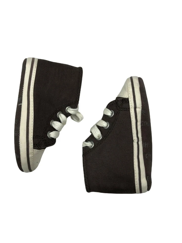 Gymboree Forests Friends Lace Brown/White Booties Toddlers (Size: 04) - Image 2 of 4