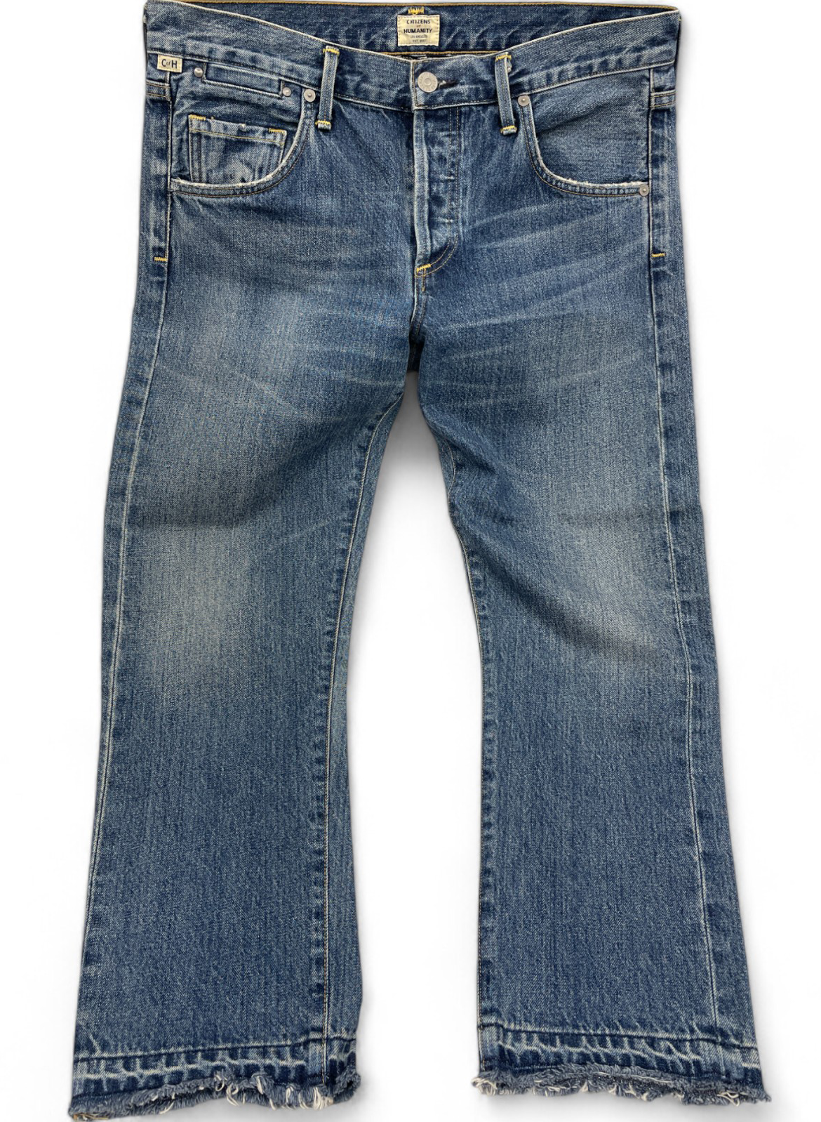 Citizens of Humanity Jerome Dahan Raw Hem Ankle Denim Jeans Women's 28x24