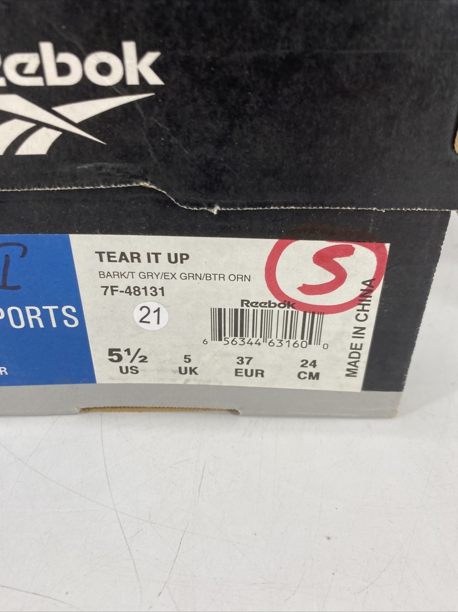 RARE Reebok Juniors Tear It Up Running Athletic Shoes Sneakers