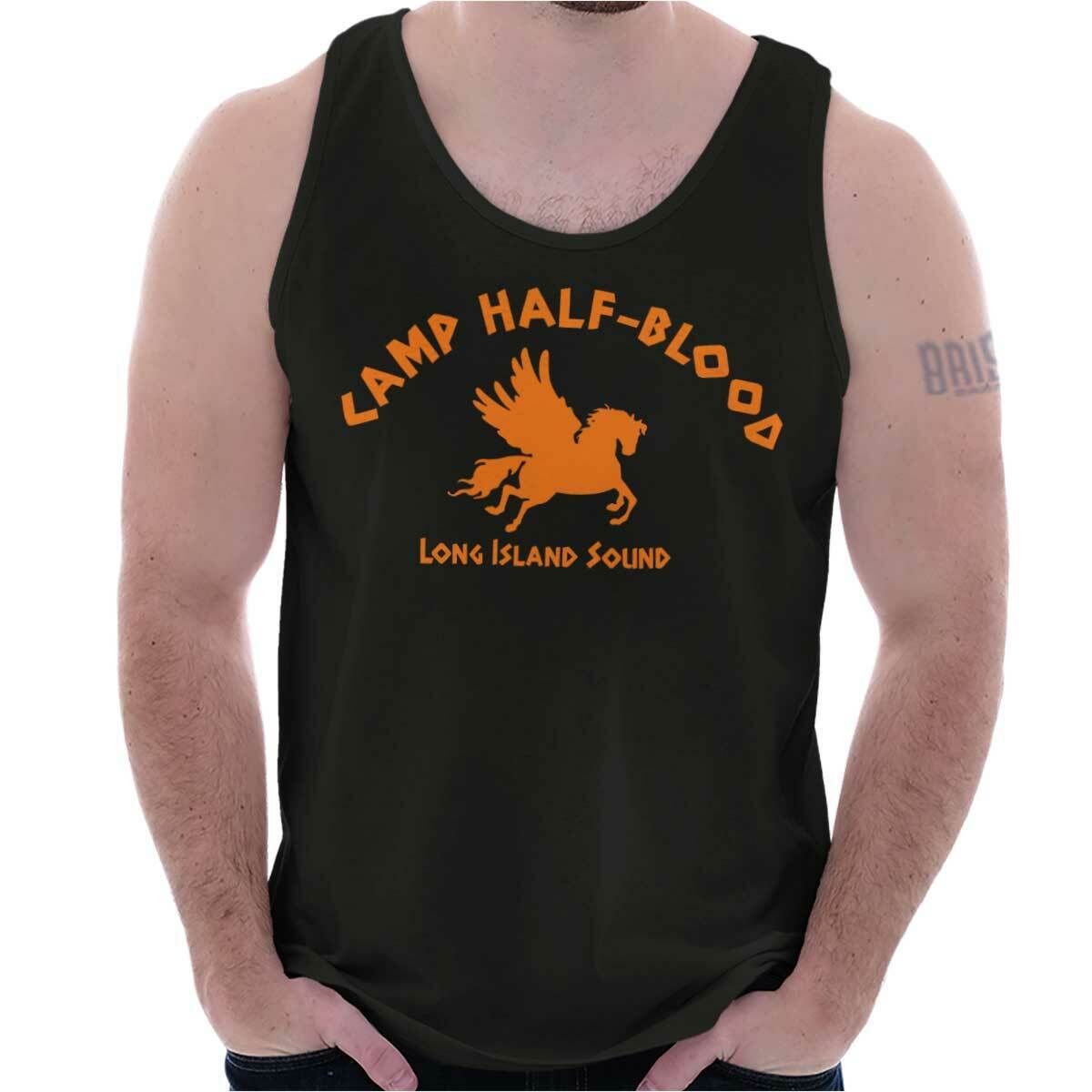 Camp Half Blood Cool Shirt Percy Jackson Funny Gift Idea Gods Tank Top Shirt  