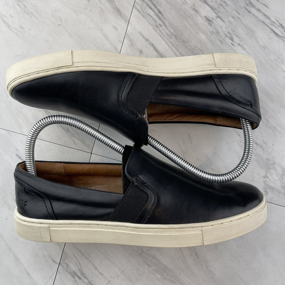 Frye Ivy Slip-On sneaker in black Leather Size 6 M Frye Women main image 2