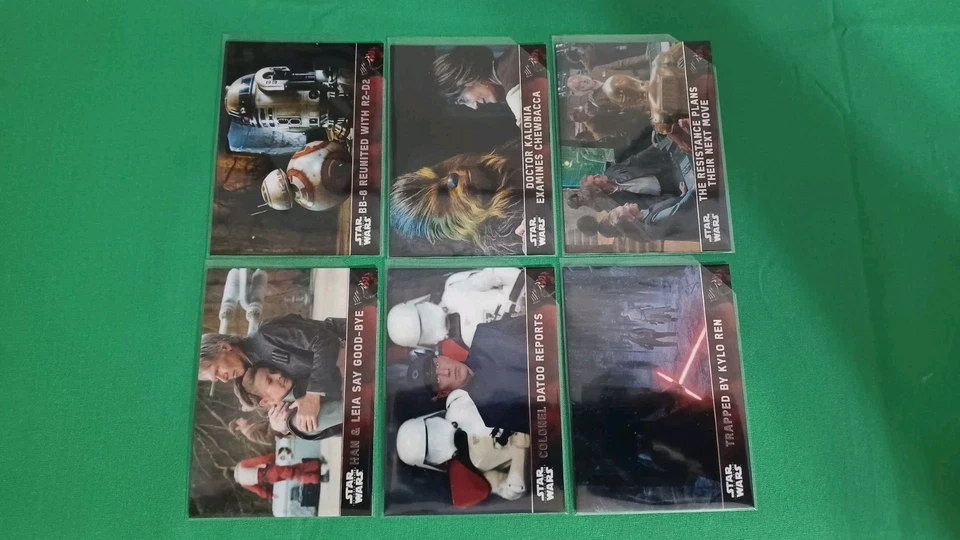 Lote de 33 Topps Chrome Star Wars The Force Awakens 2016 y perspectivas 2015 Foto 3 de 4