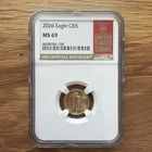 2026 $5 Gold 1/10 OZ American Eagle - NGC MS69 (Official Red Book Label)