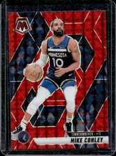 2024-25 Panini Mosaic Mike Conley Red Mosaic #20 Timberwolves