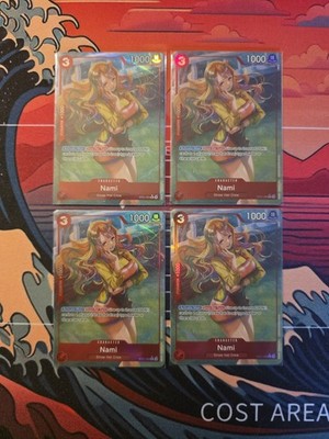 Nami ST21-009 Full Art 4x Playset