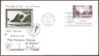 🍁Canada  #463   "Greenland Mountains"   Fine Used  1967  Rosecraft Cover