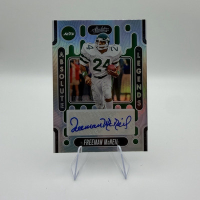 2024 Panini Absolute Legends Signatures Freeman McNeil /199 ALS-FMN