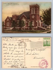 Fort Collins, CO-Colorado, High School Building PC Vintage Postcard