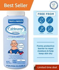 Talc-Free Baby Powder with Zinc Oxide  Cornstarch   5 Oz for Diaper Rash Relief