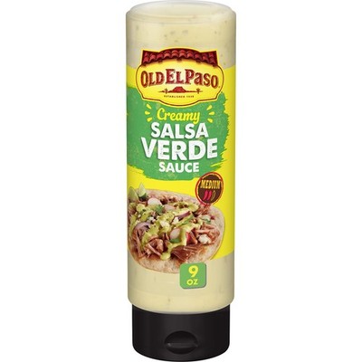 Old El Paso Taco Sauce - Creamy Salsa Verde, 9 oz. 9 Ounce (Pack of 1) 