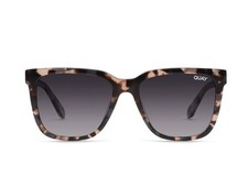 Quay Australia Wired Oversized Sunglasses Tortoise Frame Grey Polarised Lens