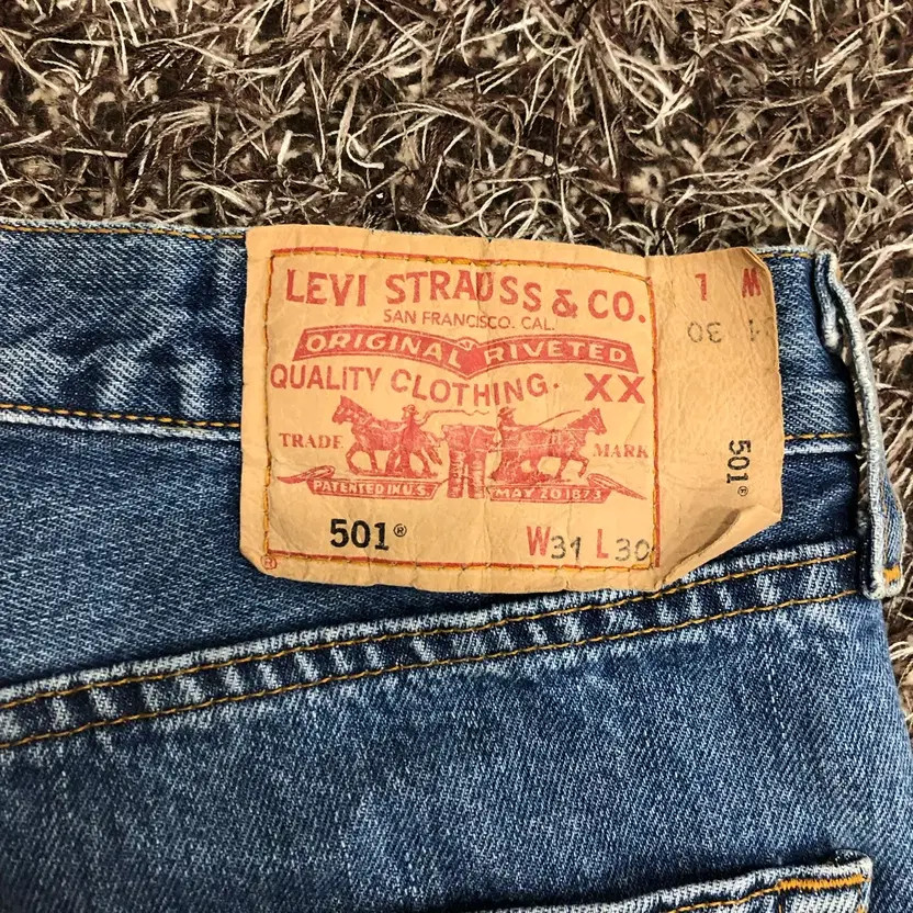 Levi's 501 Nightworks Vintage Denim Pants thumbnail 5