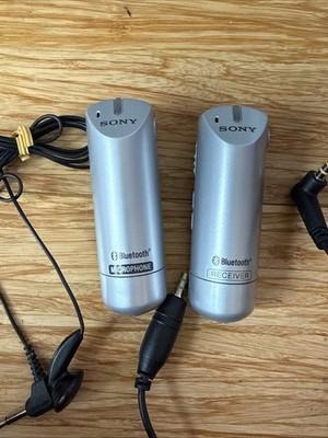 Sony ECM-AW3 Bluetooth Wireless Microphone & Receiver Set WORKS