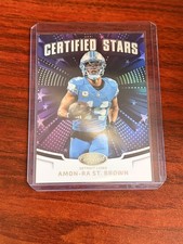 2025 Panini Certified - Certified Stars Amon-Ra St. Brown #CST-ASB