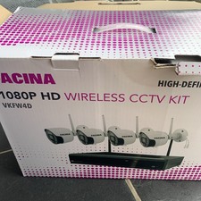 Wireless CCTV Camera Security System HD Home Outdoor 2-Way Audio Spotlight  