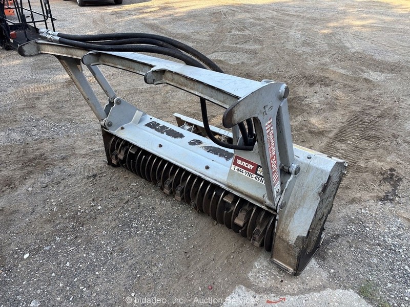 2018 Denis-Cimaf DAF-180 Forestry Brush Mulcher Skid Steer Attachment bidadoo
